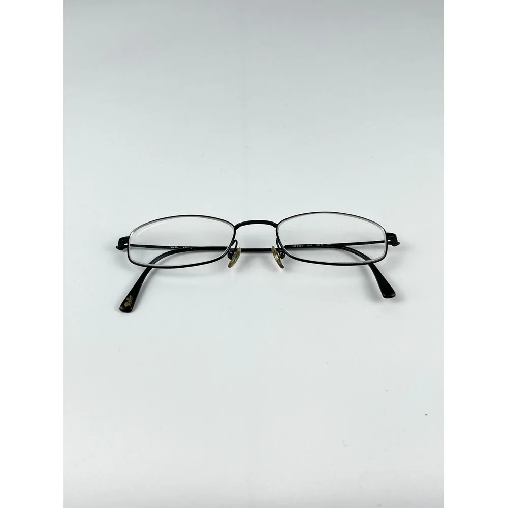 Ray-Ban RB 6026 2503 Unisex Adults Eyeglasses Frame Black Full Rim 49-19-140‎ mm